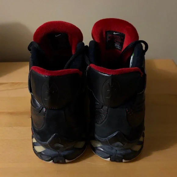 Nike Zoom Vick 2 II 7 OG Black Varsity Red White 309332-002 Men’s Sz 12 Sneakers